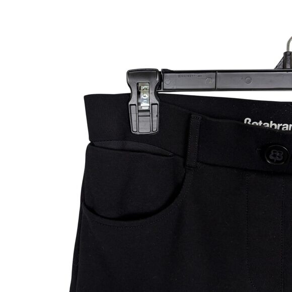 Betabrand 6 pocket Black Yoga Dress Pants Women’s Petite Medium - Picture 6 of 7
